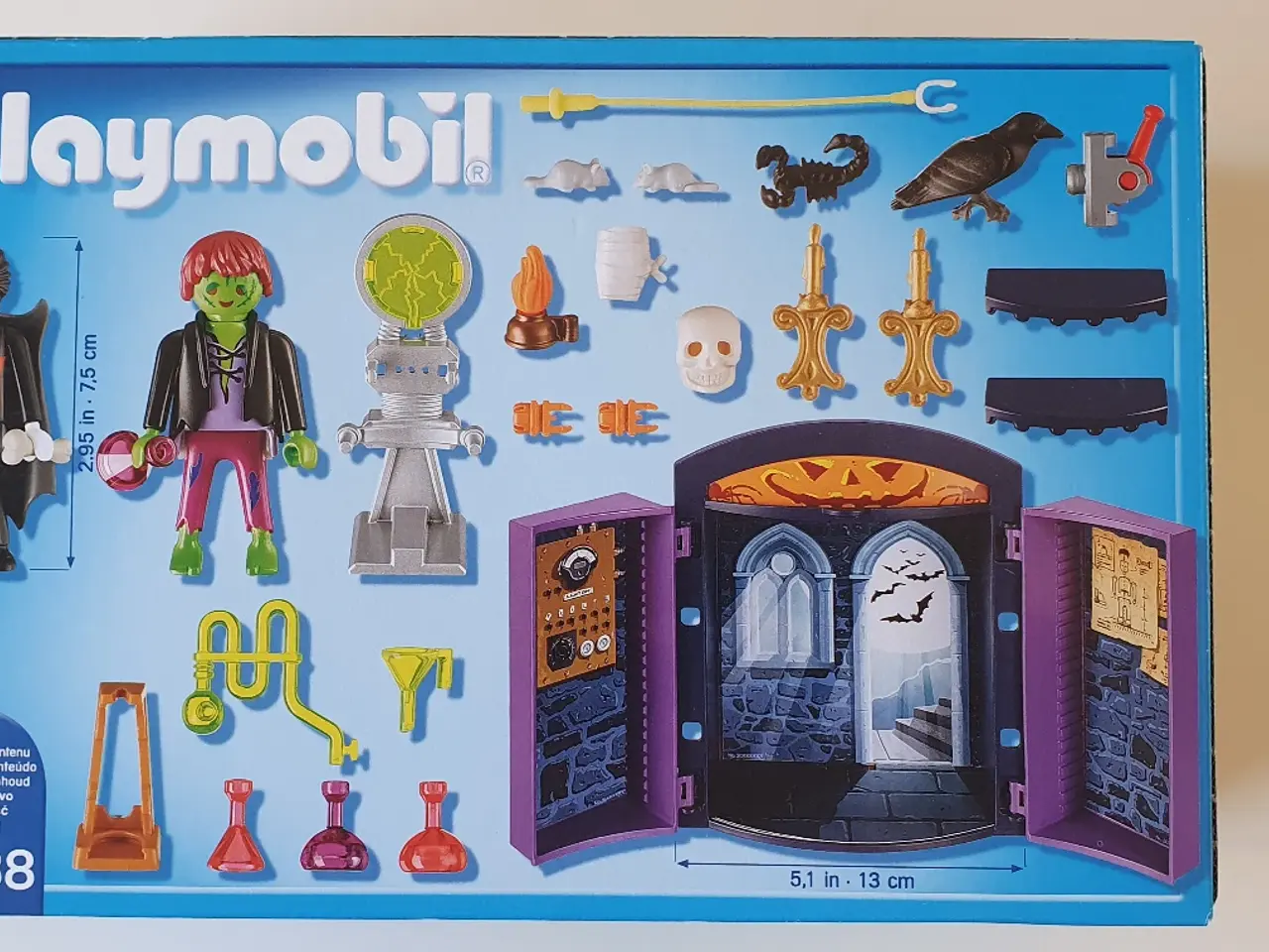 Billede 5 - Playmobil Halloween kuffert.