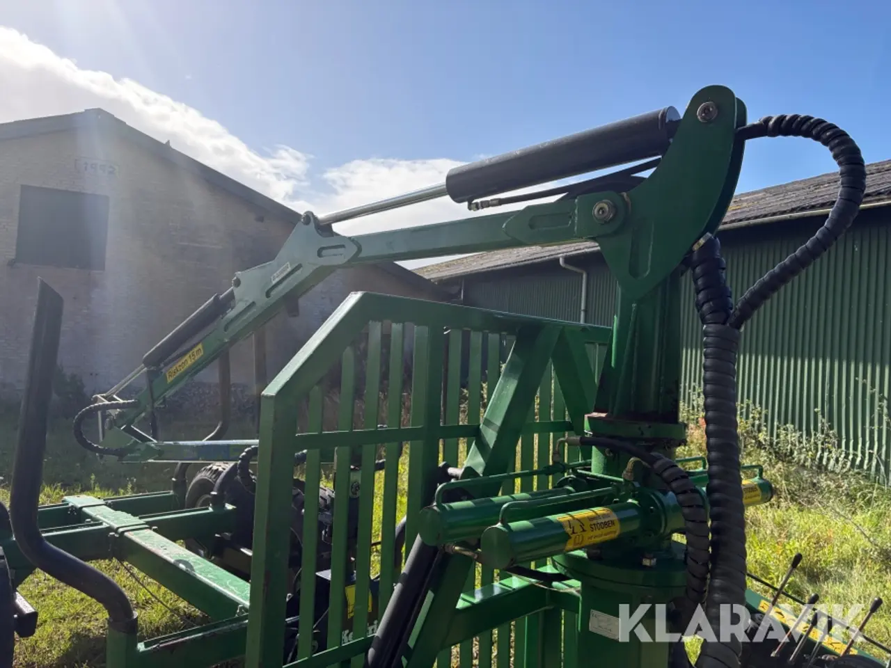 Billede 8 - Skovvogn Kellfri SV 6 med 4.7 meter kran