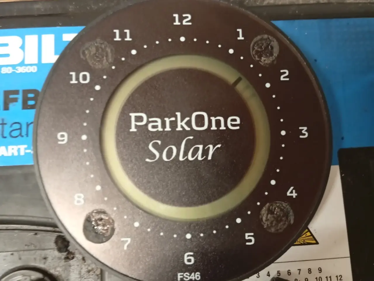 Billede 1 - Elektronisk p-skive fra ParkOnr