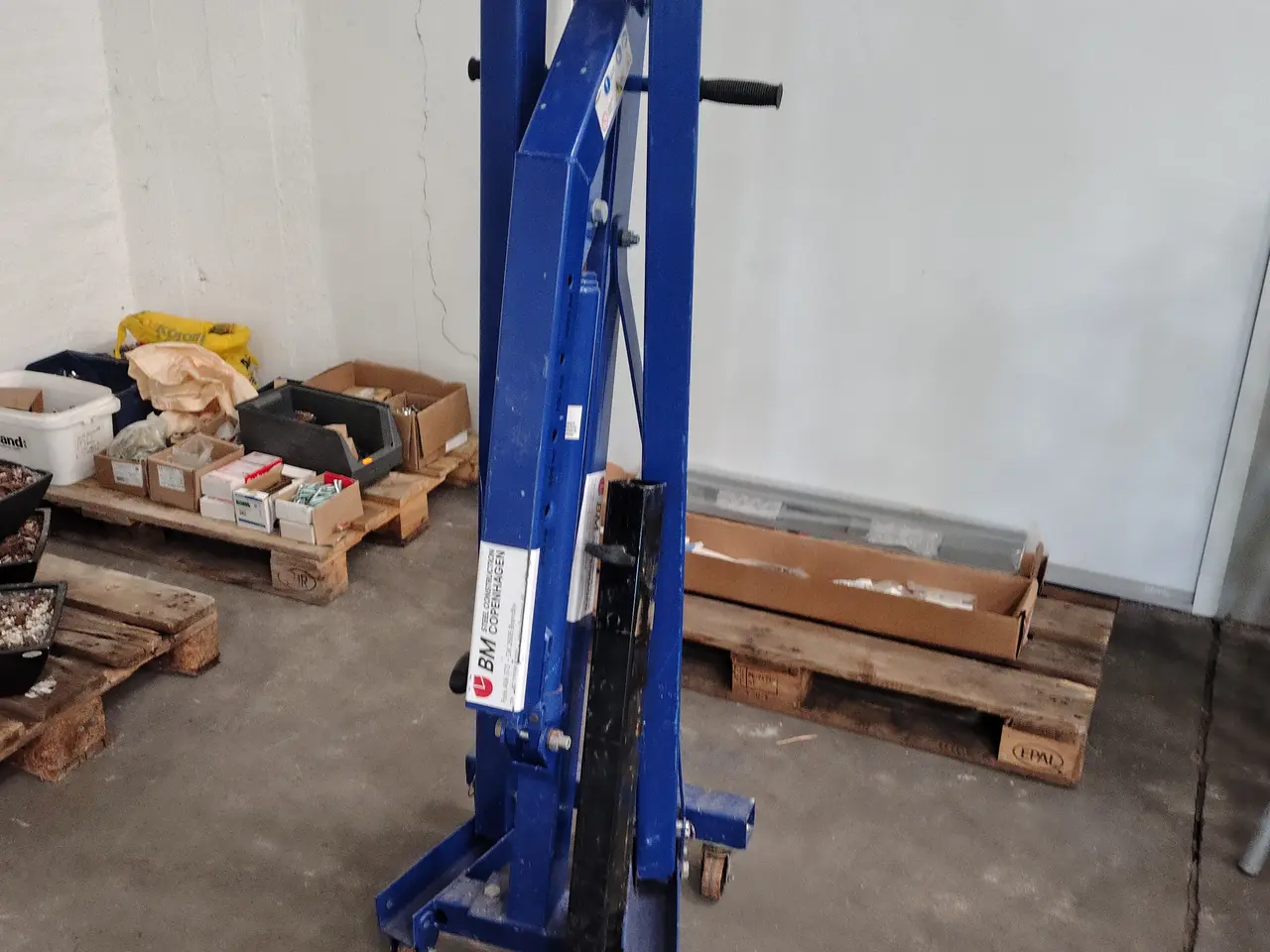 Billede 2 - Motorkran, hydraulisk