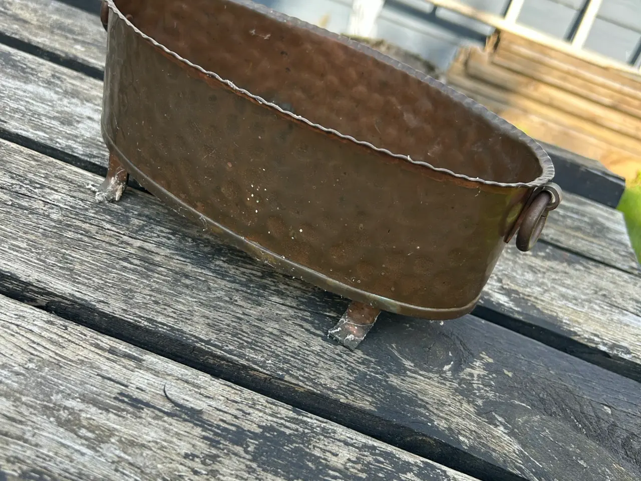 Billede 1 - Kobber urtepotteskjuler