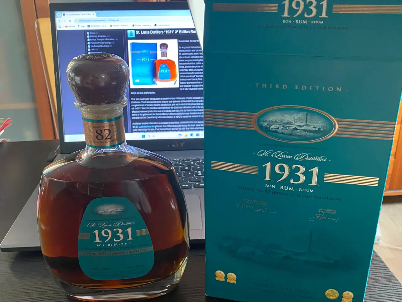 Billede 1 - Rum 1931 fra ST. Lucian tredje edition