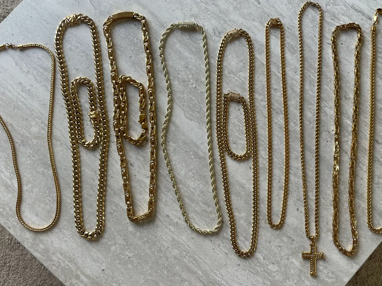 Billede 1 - Forskellige 14kt goldfilled smykker