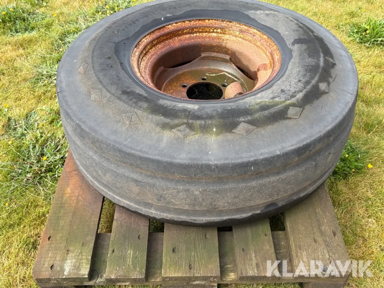 Billede 4 - Landbrugs hjul Goodyear Super rib tractor
