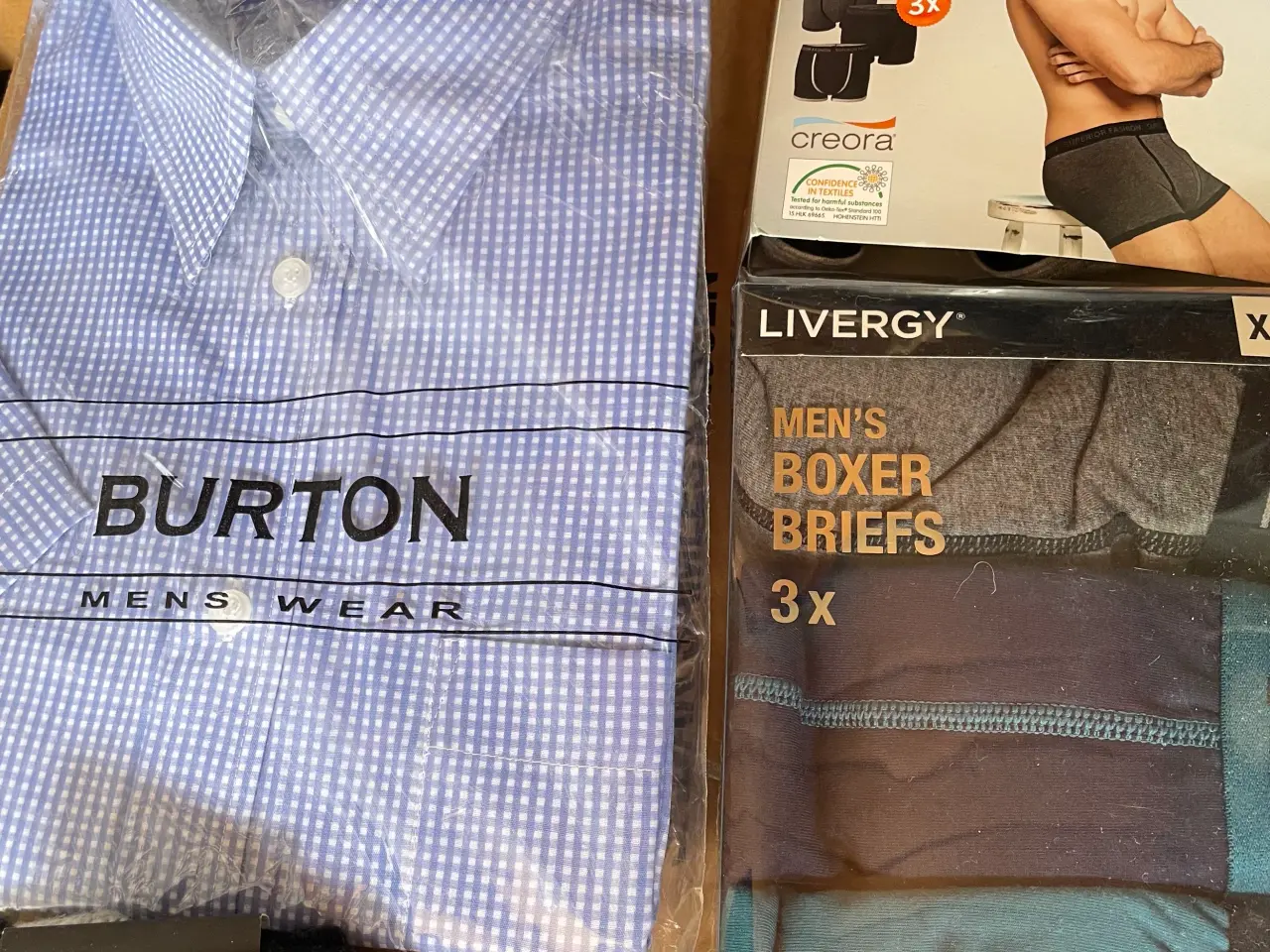 Billede 1 - Pakke nr 16, skjorte, boxershorts og strømper 