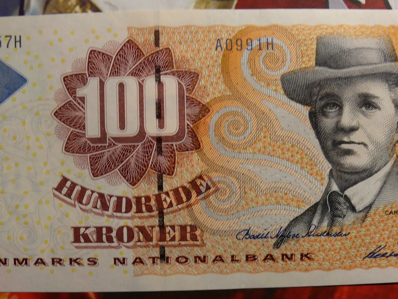 Billede 9 - Den første seddel fra 1972 A0 litra 1