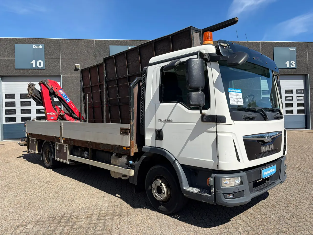 Billede 2 - MAN TGL 12.220, Kran
