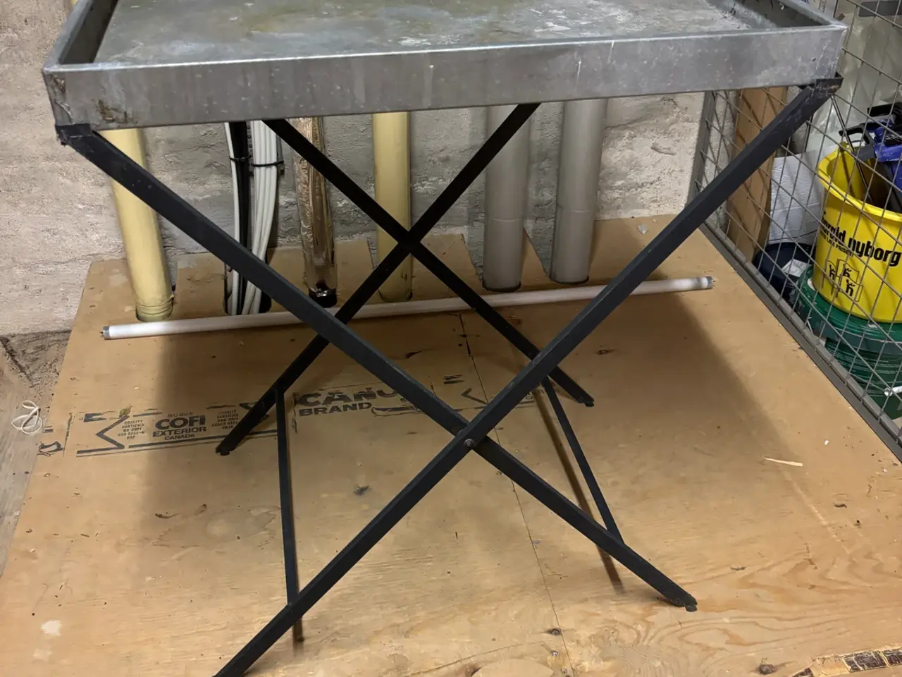 Billede 1 - Zink Bakkebord havebord