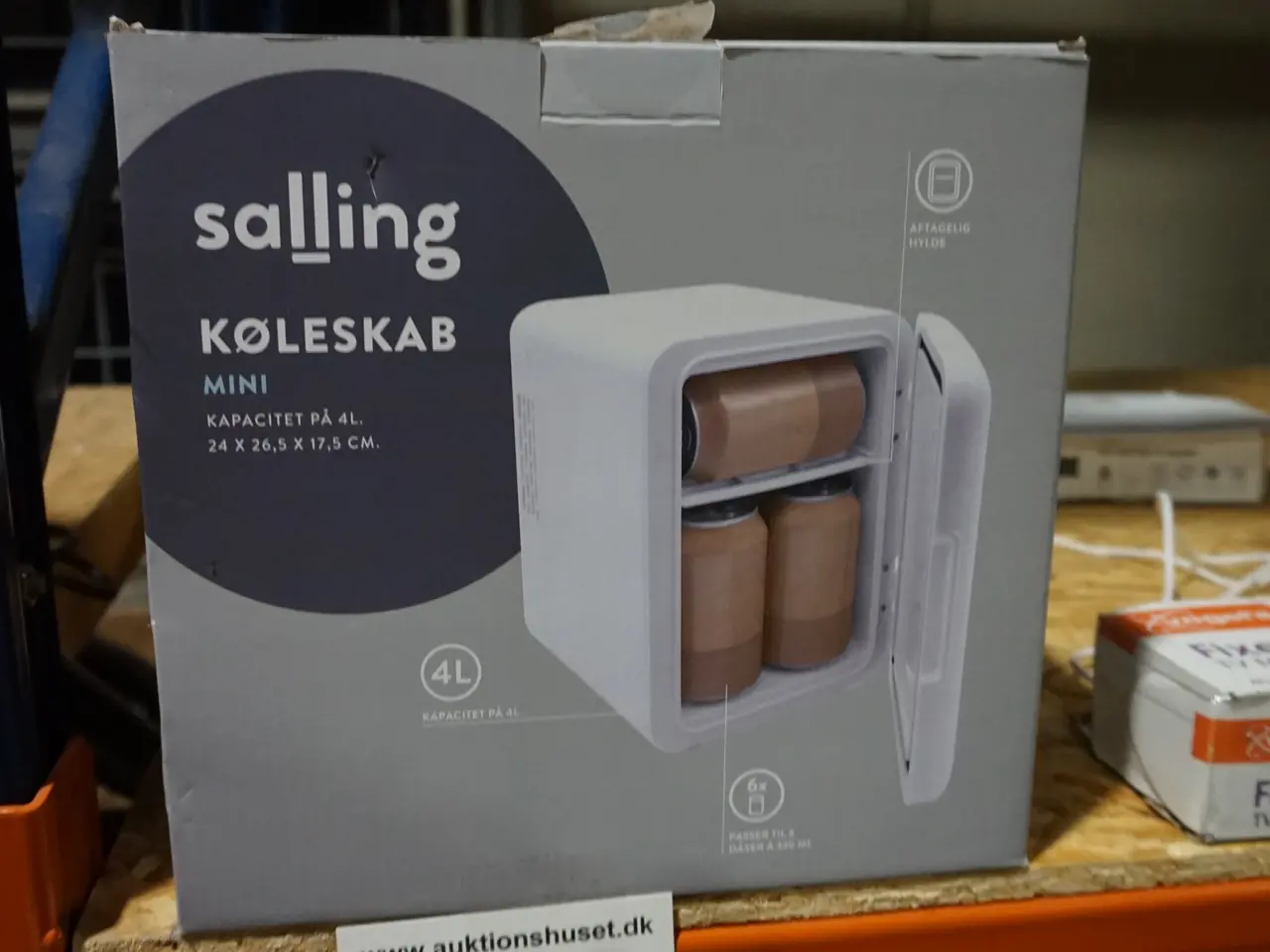 Billede 3 - Salling mini køleskab 4 liter