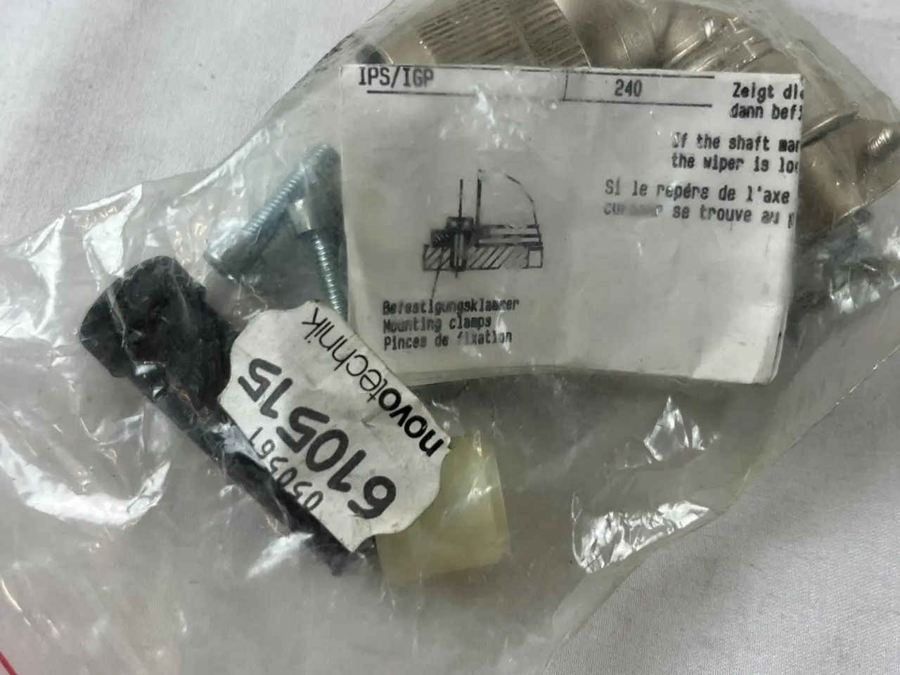 Billede 4 - Novotechnik Mounting Kit IPS IGP PLS Shaft Sensor