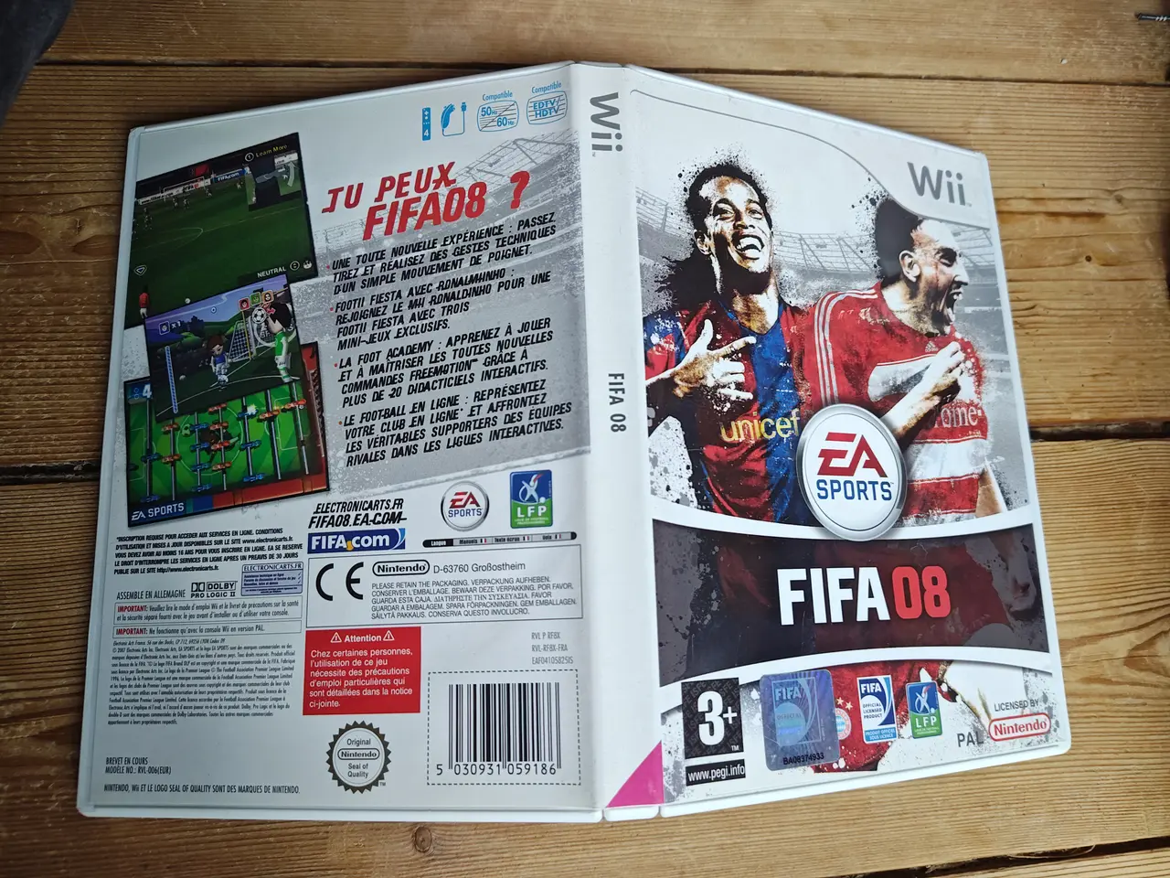 Billede 1 - Fifa 08 Fodboldspil til Nintendo Wii