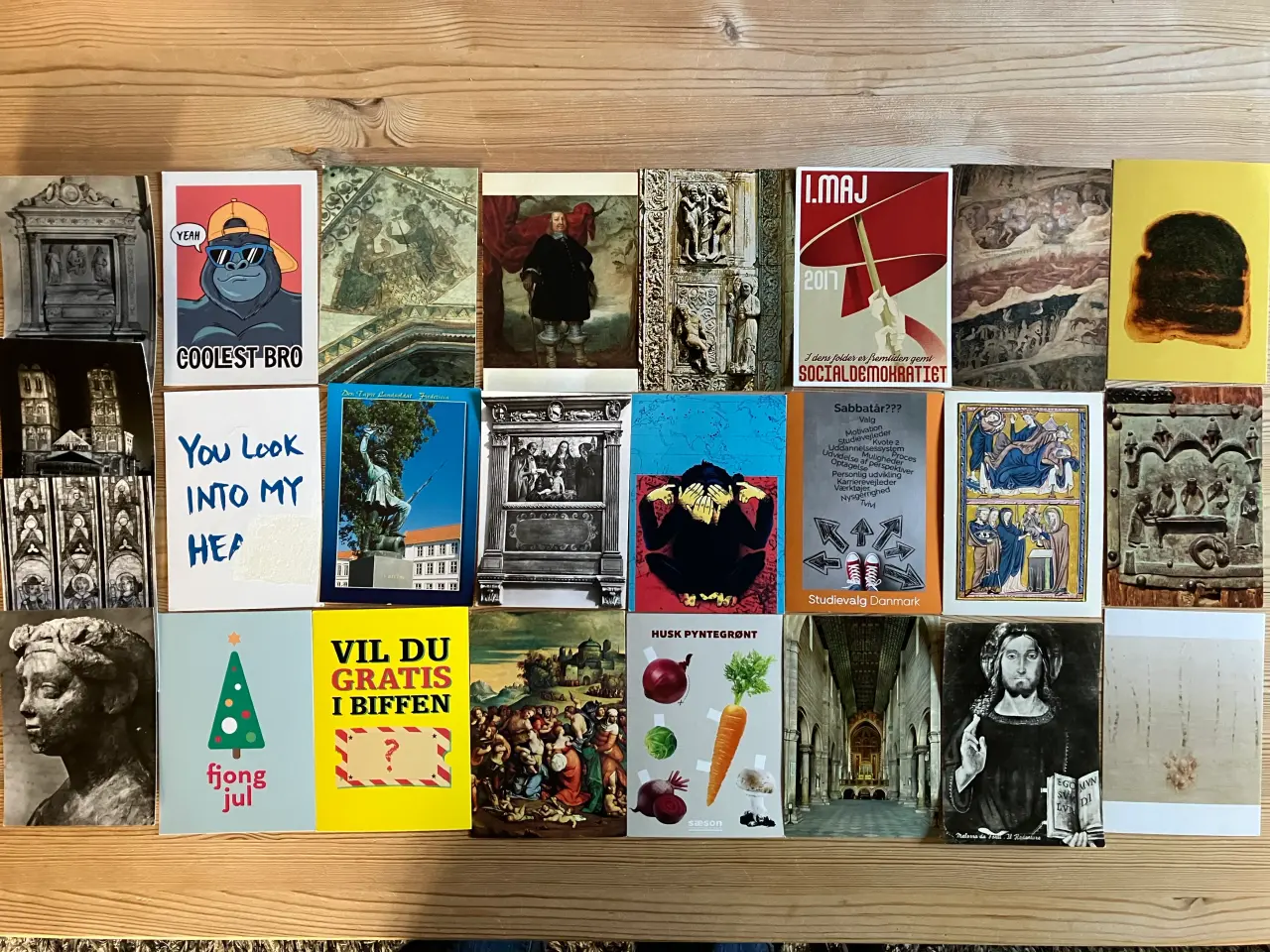 Billede 20 - 4x100 Postkort GO-CARD, reklame- og kunstpostkort