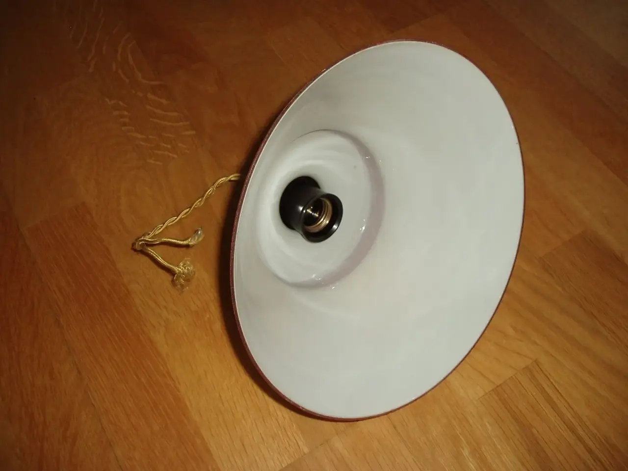 Billede 2 - Retro lampe i glas