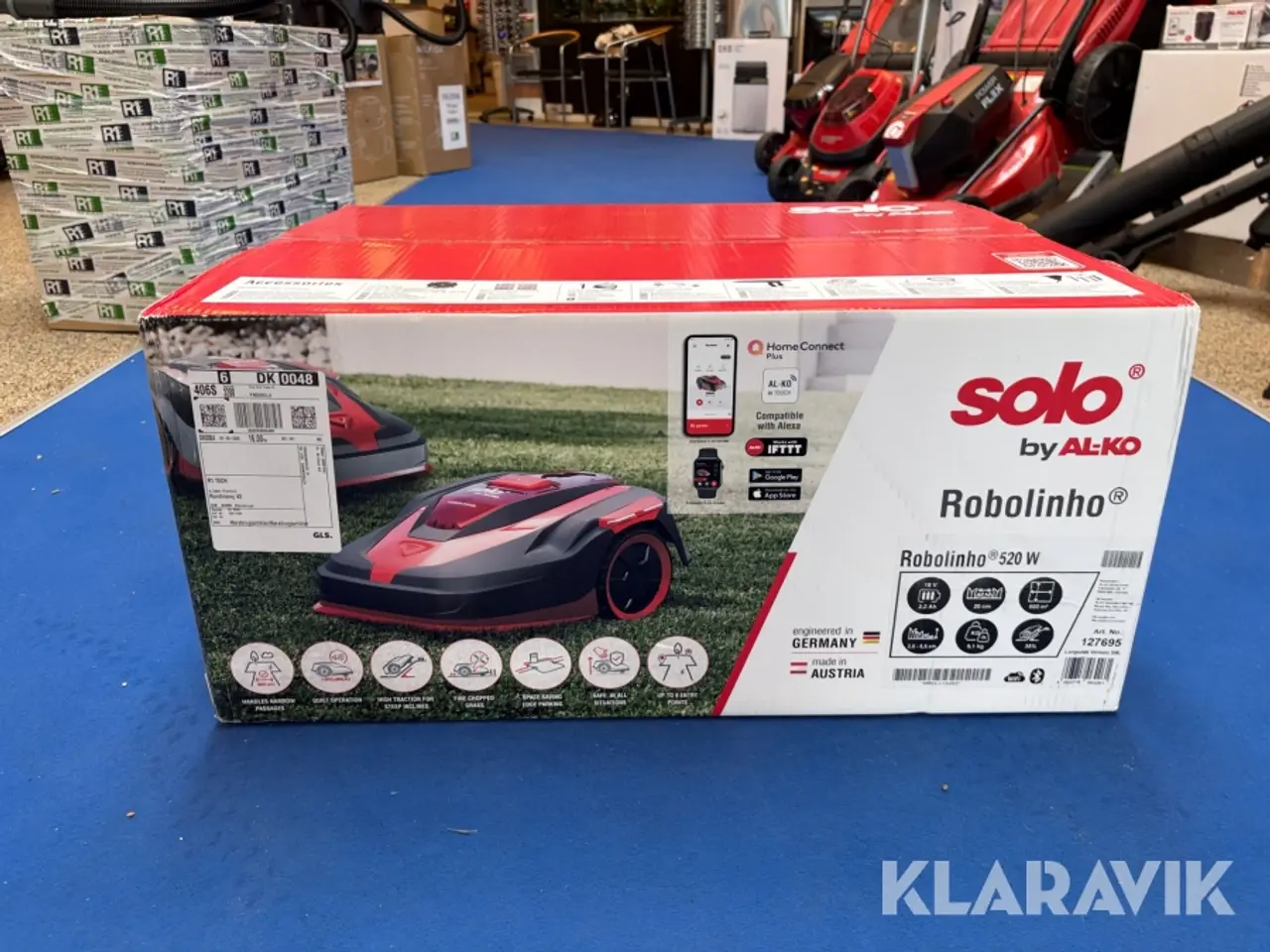 Billede 3 - Robotplæneklipper solo by AL-KO Robolinho 520 W