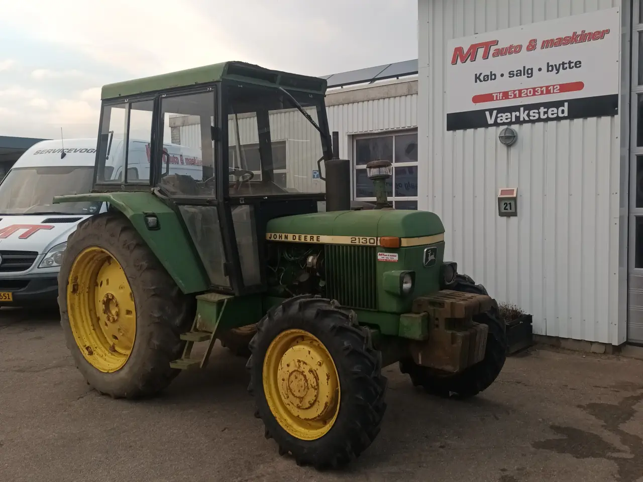 Billede 2 - John deere traktor med 4 wd
