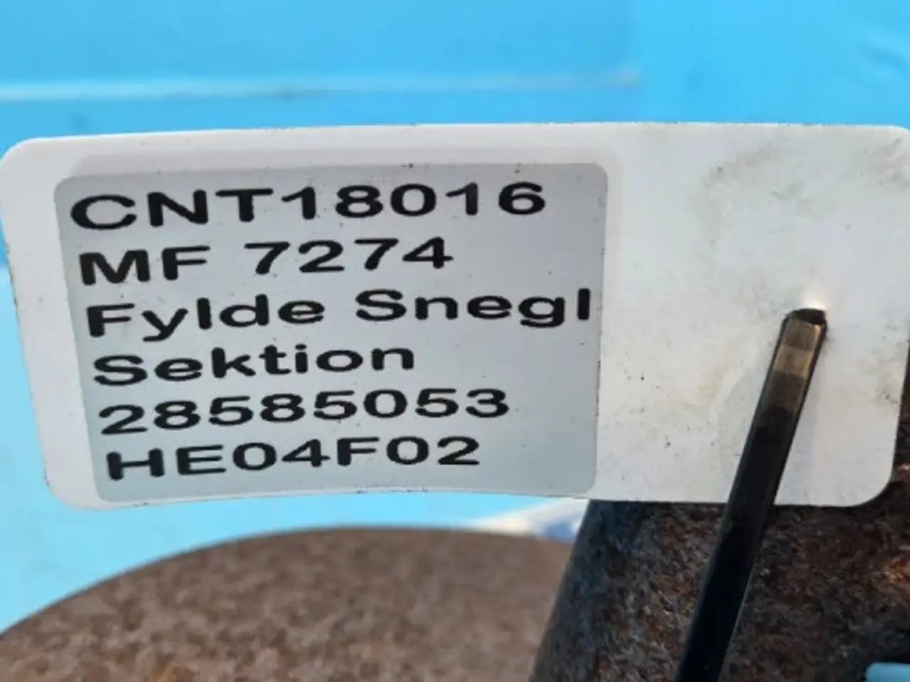 Billede 9 - Massey Ferguson 7274 Snegl Sektion 28585053