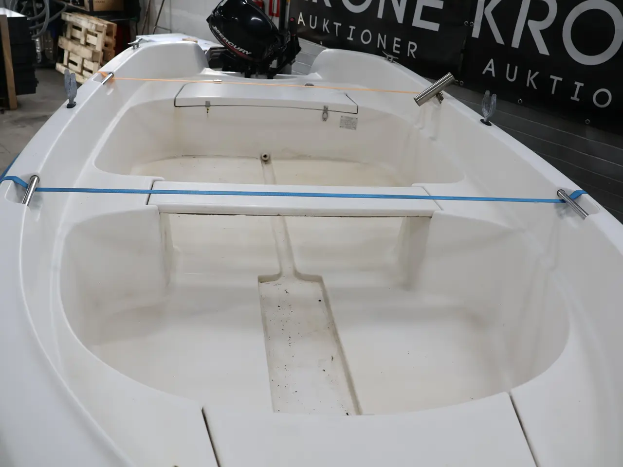 Billede 9 - Örnvik 410 jolle m/9,9hk Mercury og bådtrailer