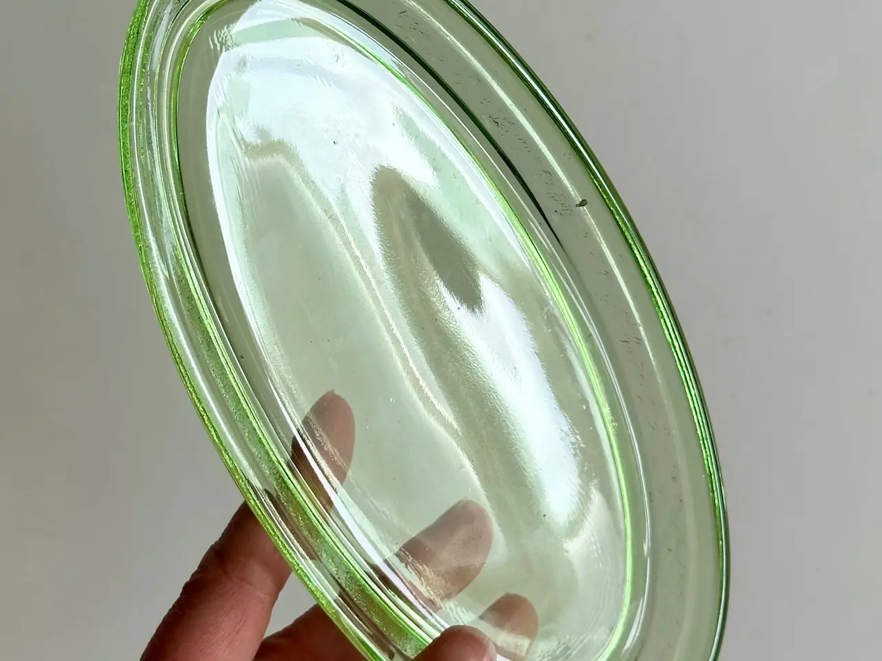 Billede 4 - Oval glasbakke