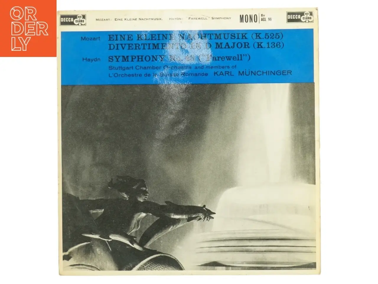 Billede 1 - Eine Kleine Nachtmusi og Haydns fjerde symfoni (LP)