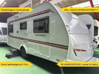 2025 - Weinsberg CaraOne 480 EU HOT EDITION FABRIKSNY HOT 2025 kampagnevogn med masser af udstyr. BYGGET AF KNAUS/ TABBERT, NU PÅ LAGER