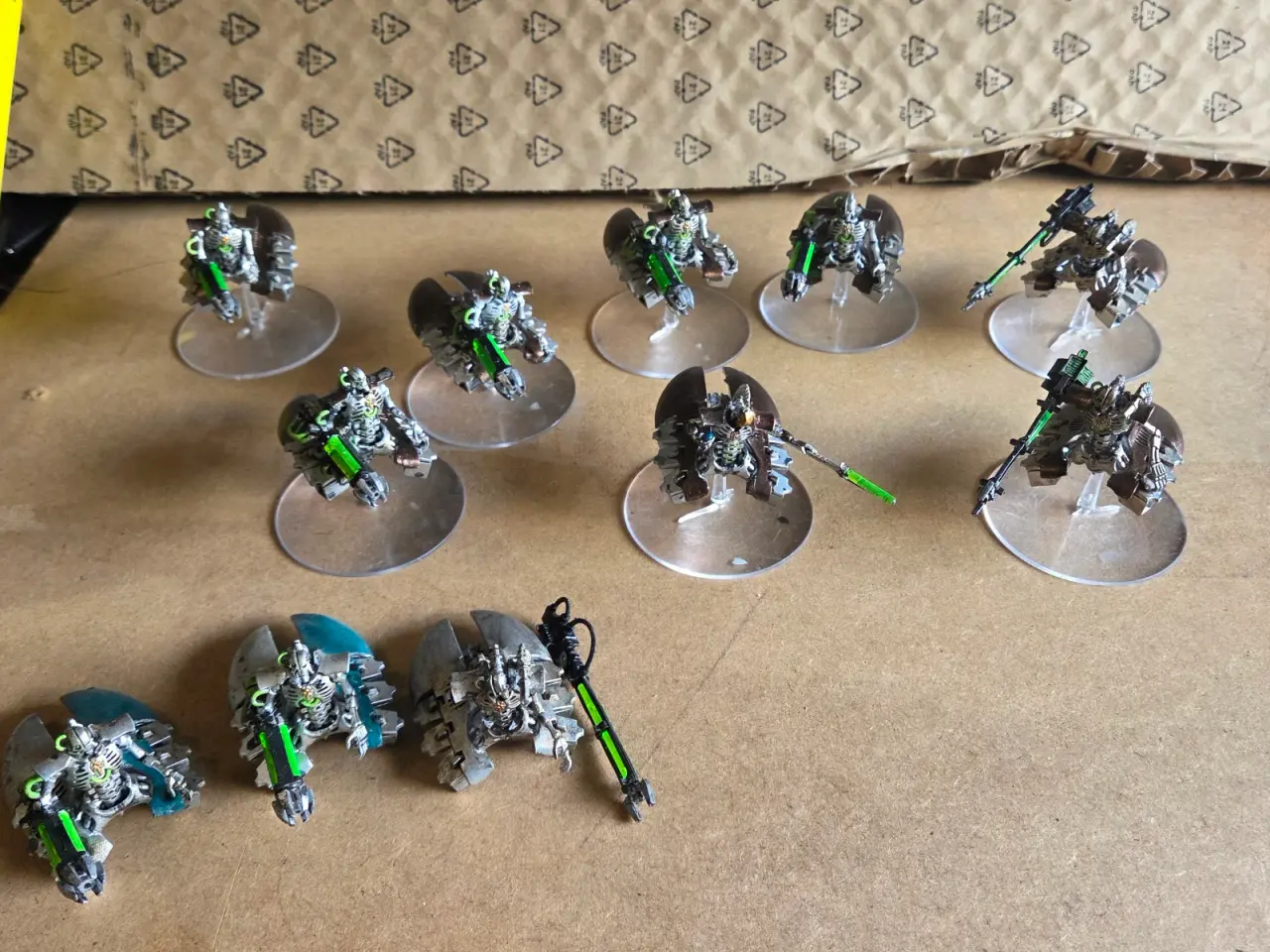 Billede 4 - Stor klassisk Warhammer 40k Necron-hær inkl. Citad