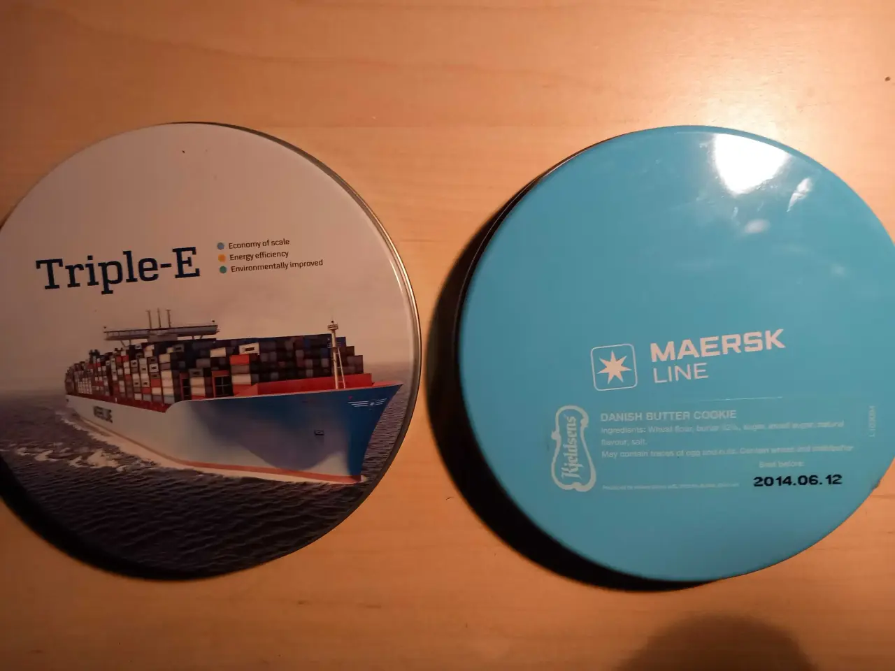 Billede 1 - Maersk mini kagedåse Triple-E. Mærsk