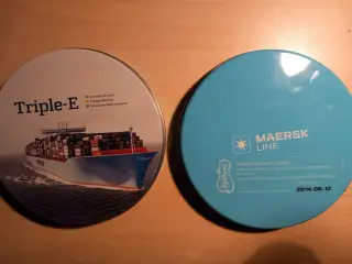 Maersk mini kagedåse Triple-E. Mærsk