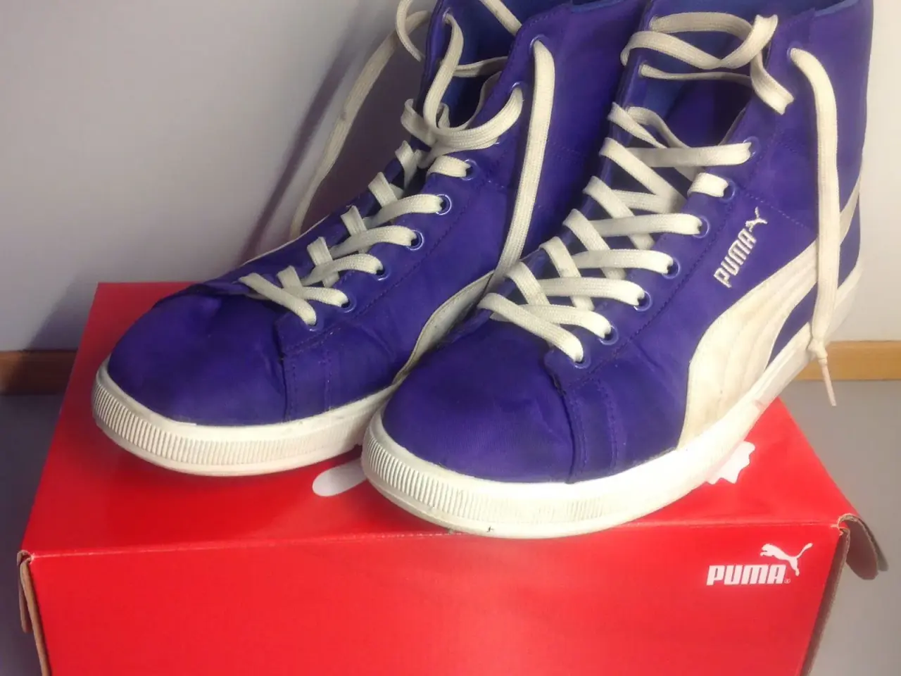 Billede 1 - PUMA sneakers - lilla )))