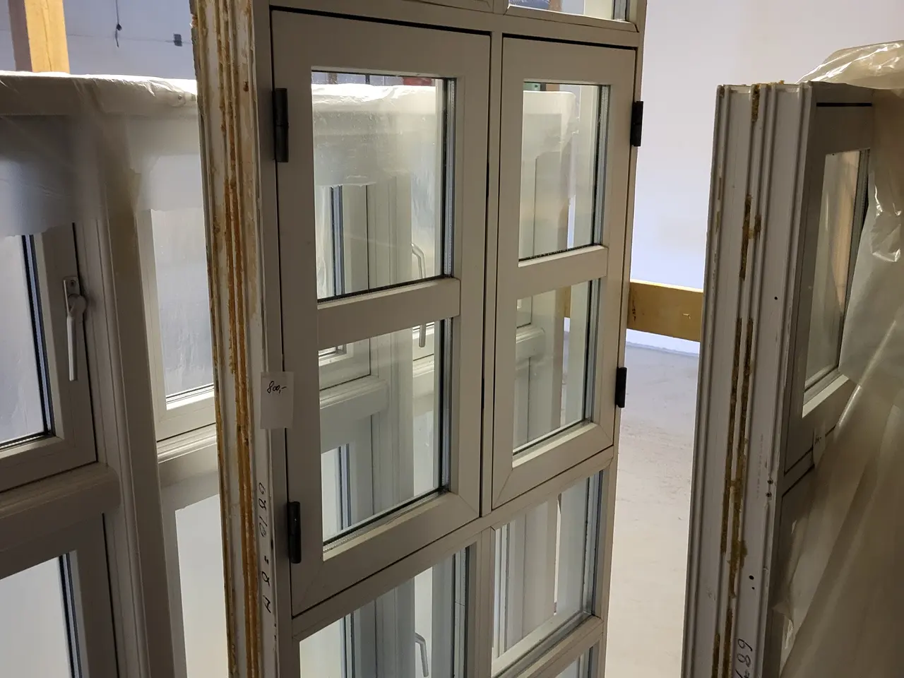 Billede 9 - Dannebrogs vinduer/Døre - Hvid PVC,