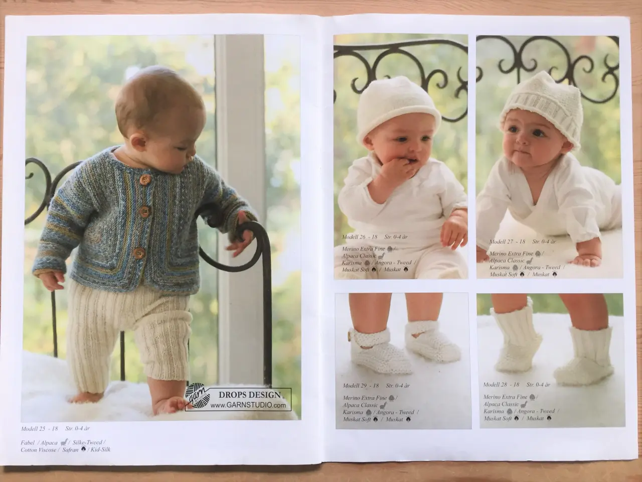 Billede 11 - Opskrifter, Drops babystrik str. 0 - 4 år