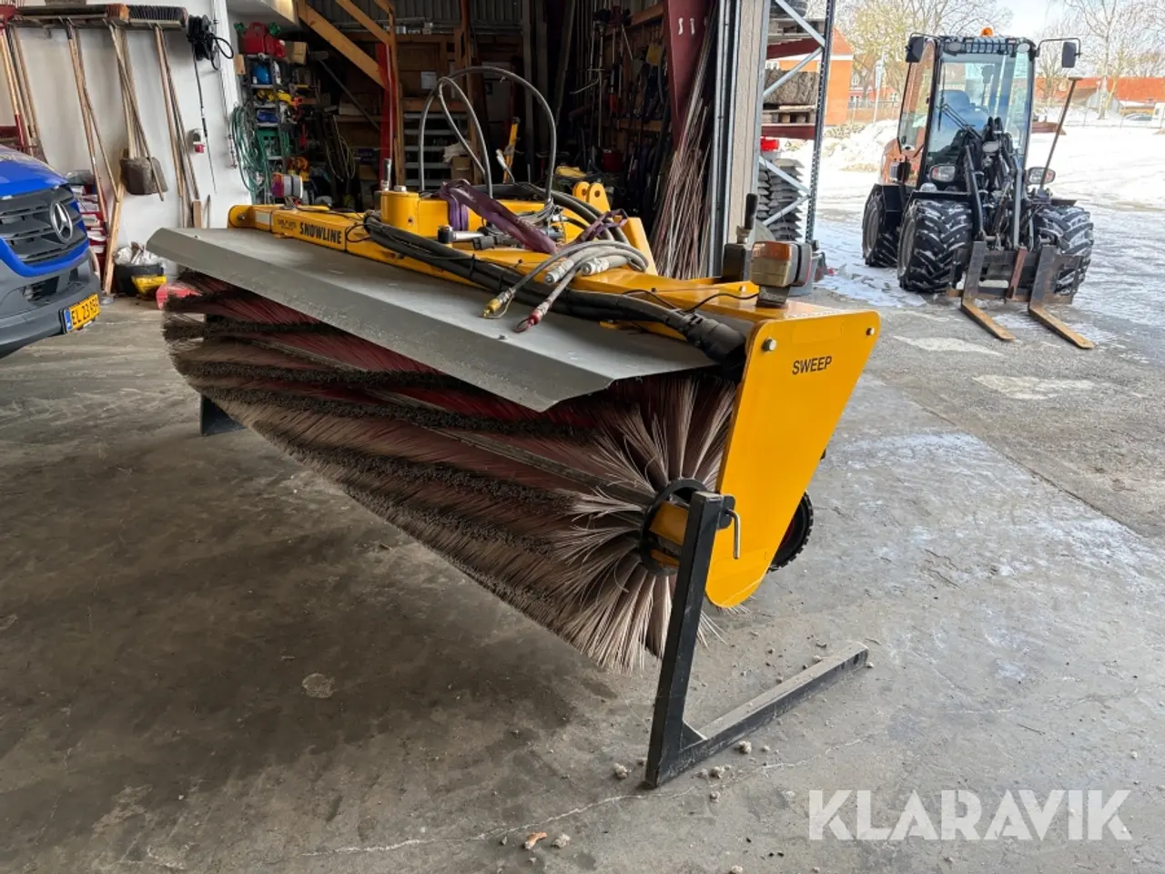 Billede 4 - Fejekost Hydromann Sweep 2880 - Arbejdsbredde 2880 mm
