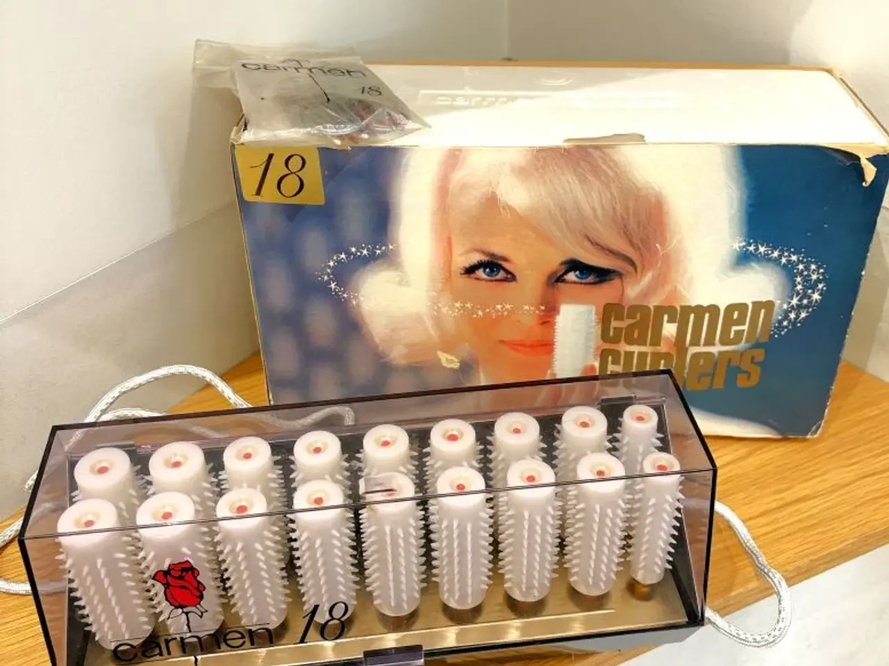 Billede 1 - Sæt med vintage Carmen Curler