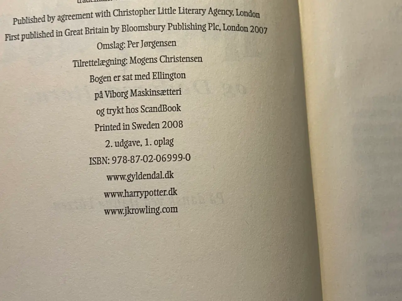 Billede 2 - Harry Potter se tekst
