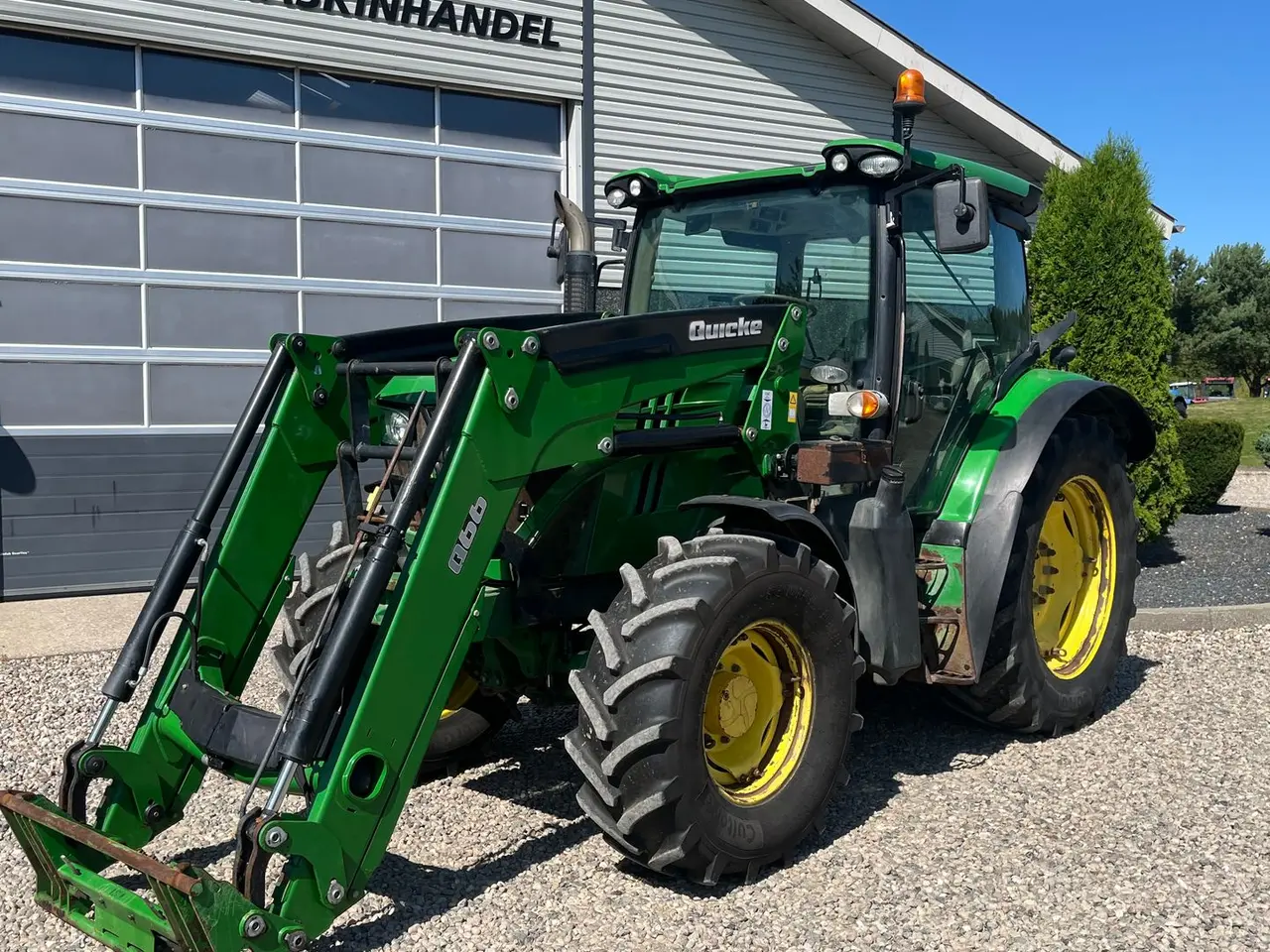 Billede 2 - John Deere 6125R AutoPower med frontlæsser