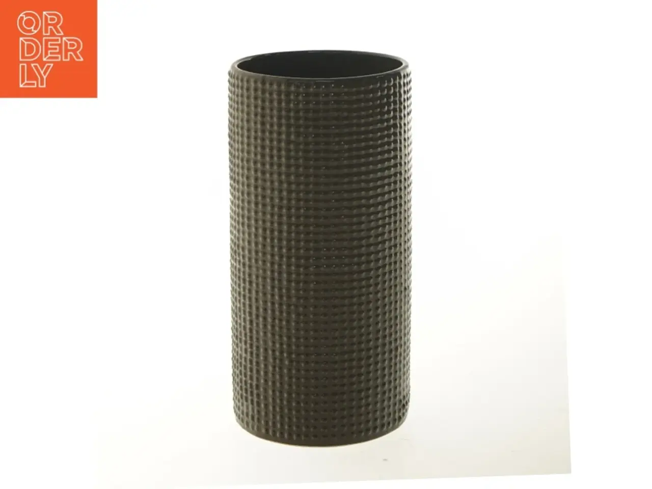 Billede 1 - Keramisk vase (str. Ø 11x23 cm)