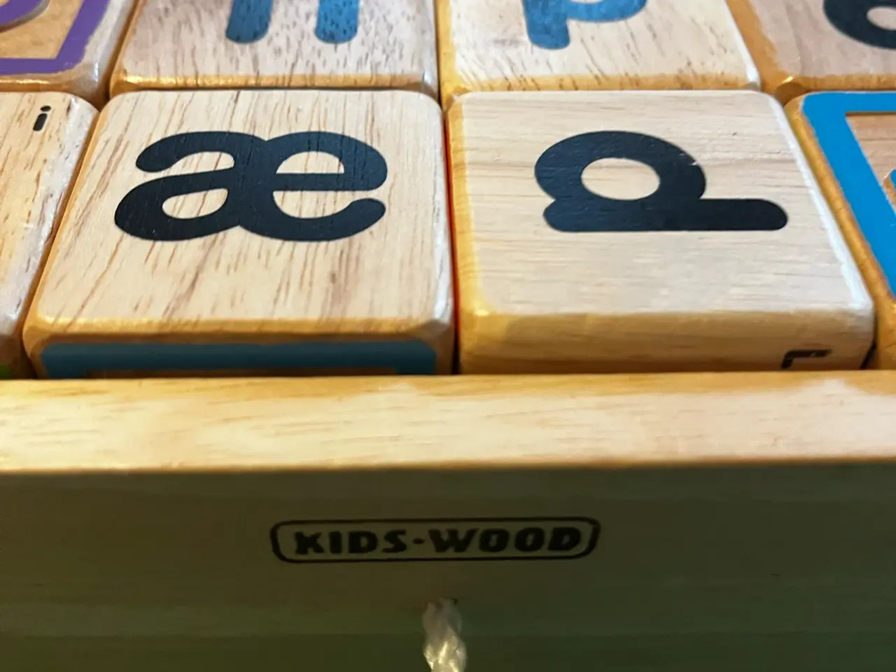 Billede 1 - KidsWood træklodser i vogn