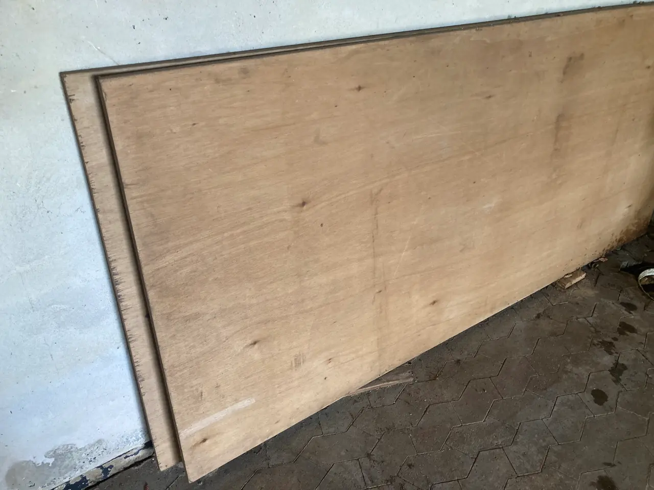 Billede 1 - 2 styk krydsfiner plader