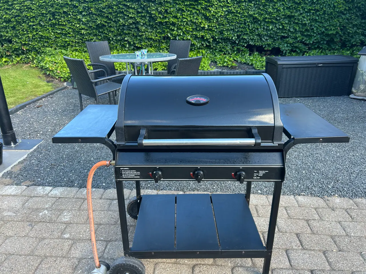 Billede 1 - Stor gasgrill med 3 brænder
