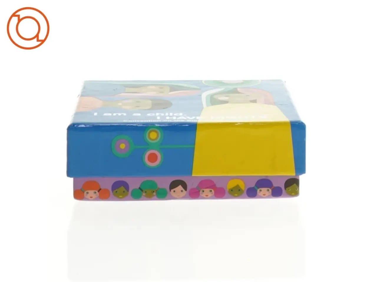 Billede 2 - Red Barnet Spil: I am a child i have rights (str. 10 x 10 x 3 cm)
