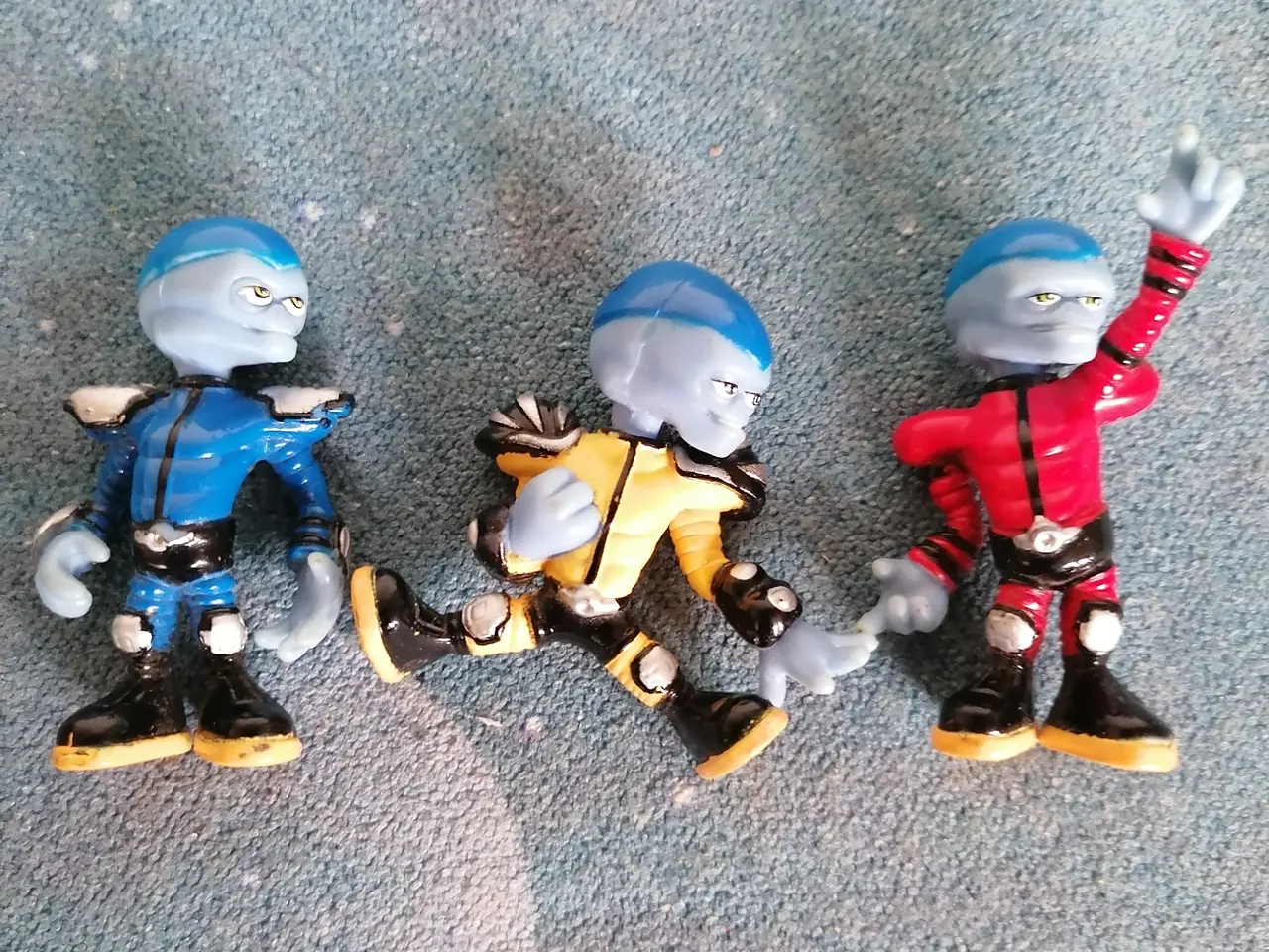 Billede 1 - 3 stk Butt-Ugly Martians Figurer