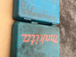 Kasser fra boremaskiner Makita