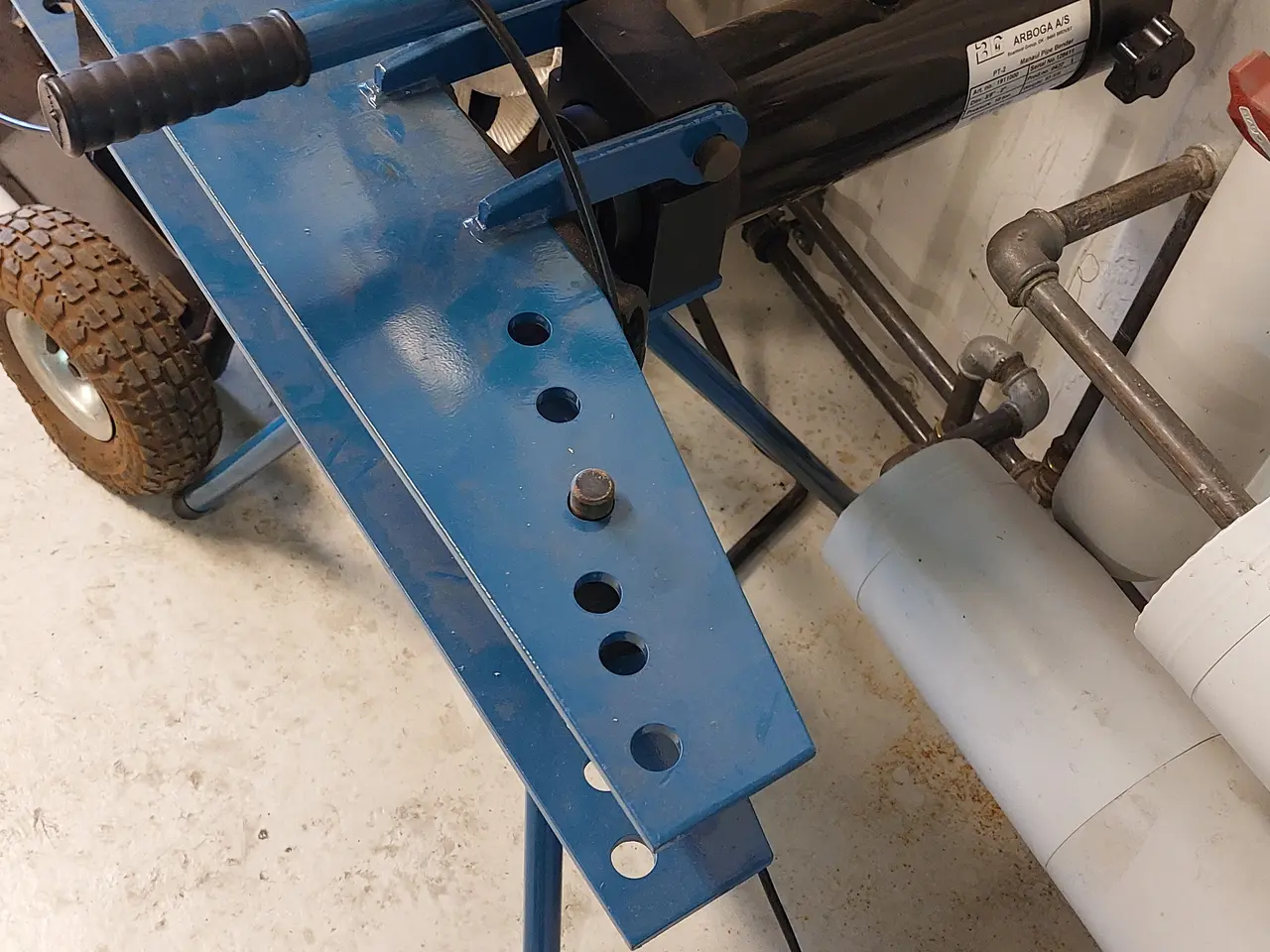 Billede 1 - Hydraulisk rørbukker
