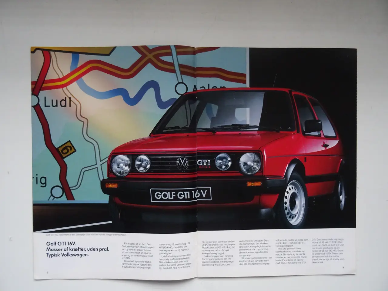 Billede 1 - Vw Golf GTI,Scirocco,Passat,Jetta,Polo brochure