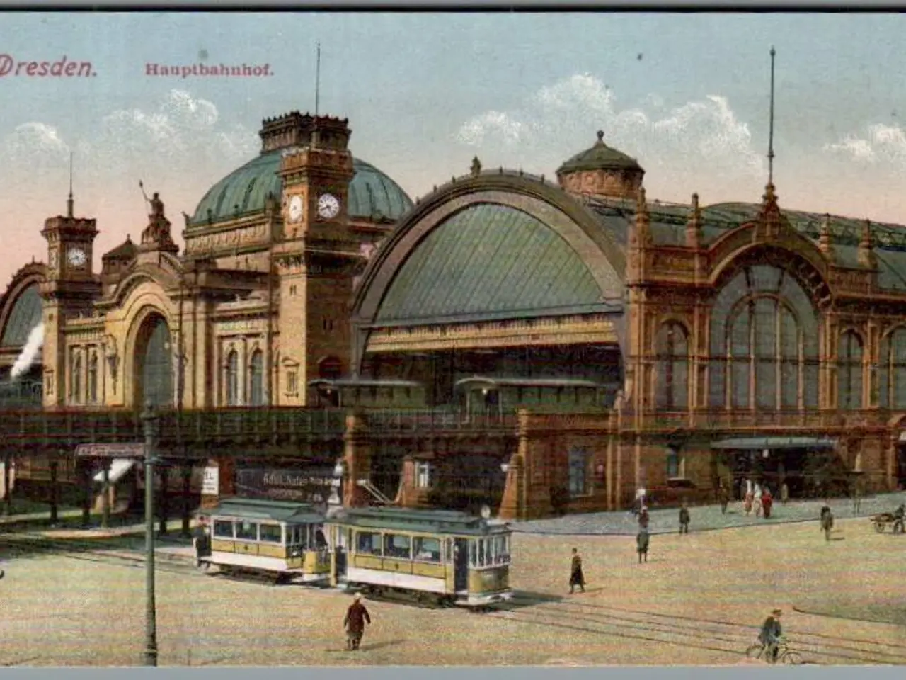 Billede 1 - Dresden - Hauptbahnhof - Ubrugt