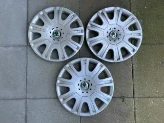 Skoda hjulkapsler 15 tommer