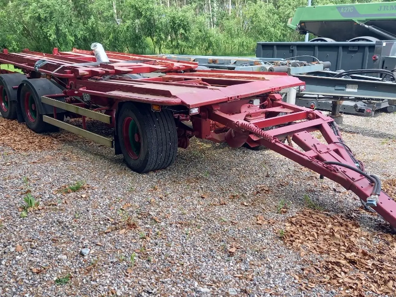 Billede 3 - SVF Container Trailer 3-akslet 18t. (defekt)