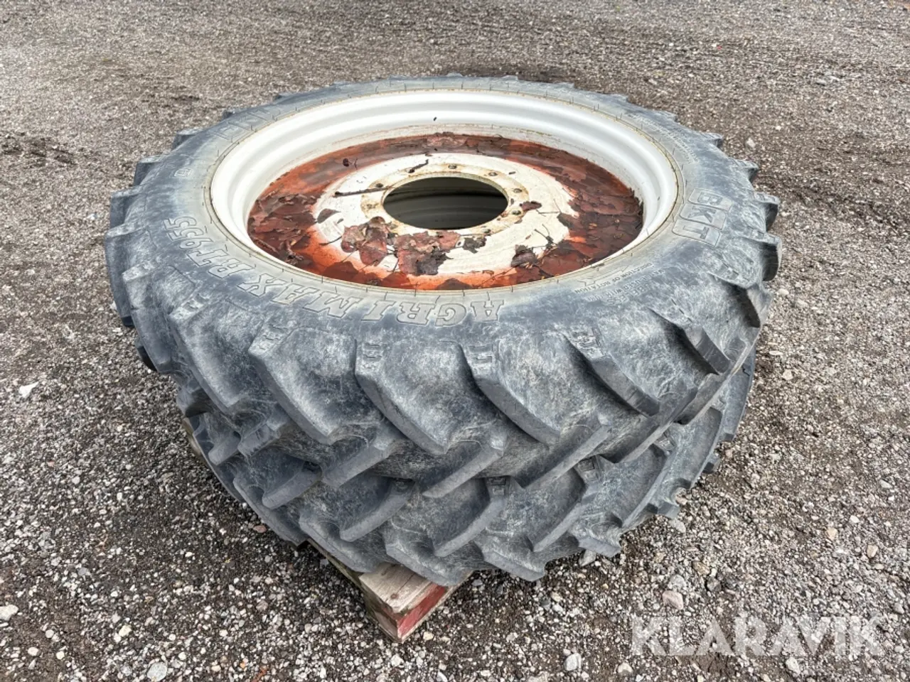 Billede 7 - Traktorhjul BKT Agri Max RT955 270/95R36 2 styk