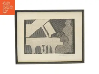 Grafisk tryk af Dan Sterup Hansen (str. 39,5x31 cm)