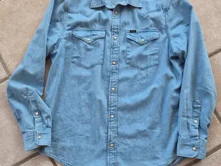 Lee denim skjorte L