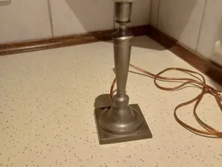 Tin bordlampe,uden skærm